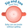 image:imageDr Browns Milestones Cheers 360 Spoutless Transition Cup with Handles Travel Friendly and Leak Free Sippy for Babies and Toddlers Pink BPAFree 7 oz200 mL 6mCoral