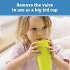 image:imageDr Browns Milestones Cheers 360 Spoutless Transition Cup with Handles Travel Friendly and Leak Free Sippy for Babies and Toddlers Pink BPAFree 7 oz200 mL 6mSet  GreenPink