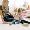 image:imageDr Browns Milestones Cheers 360 Spoutless Transition Cup with Handles Travel Friendly and Leak Free Sippy for Babies and Toddlers Pink BPAFree 7 oz200 mL 6mSet  BlueAqua