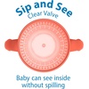 image:imageDr Browns Milestones Cheers 360 Spoutless Transition Cup with Handles Travel Friendly and Leak Free Sippy for Babies and Toddlers Pink BPAFree 7 oz200 mL 6mCoral