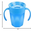 image:imageDr Browns Milestones Cheers 360 Spoutless Transition Cup with Handles Travel Friendly and Leak Free Sippy for Babies and Toddlers Pink BPAFree 7 oz200 mL 6mBlue