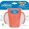 image:imageDr Browns Milestones Cheers 360 Spoutless Transition Cup with Handles Travel Friendly and Leak Free Sippy for Babies and Toddlers Pink BPAFree 7 oz200 mL 6mCoral
