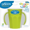 image:imageDr Browns Milestones Cheers 360 Spoutless Transition Cup with Handles Travel Friendly and Leak Free Sippy for Babies and Toddlers Pink BPAFree 7 oz200 mL 6mGreen