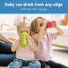 image:imageDr Browns Milestones Cheers 360 Spoutless Transition Cup with Handles Travel Friendly and Leak Free Sippy for Babies and Toddlers Pink BPAFree 7 oz200 mL 6mPink  Green