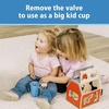 image:imageDr Browns Milestones Cheers 360 Spoutless Transition Cup with Handles Travel Friendly and Leak Free Sippy for Babies and Toddlers Pink BPAFree 7 oz200 mL 6mBlue