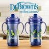 image:imageDr Browns Milestones Insulated Hard Spout Sippy Spill Proof Cup with Handles for Toddlers 2Pack Pink 10 oz300 mL BPA Free 12m2Pack  Sunglasses Cactus  Astro Dino