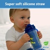 image:imageDr Browns Milestones Insulated Sippy Cup with Straw and Handles SpillProof Tumbler with Lid 2Pack Blue 10 oz300 mL BPA Free 12m