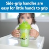image:imageDr Browns Milestones Insulated Sippy Cup with Straw and Handles SpillProof Tumbler with Lid 2Pack Blue amp Green 10 oz300 mL BPA Free 12mGreen  Purple