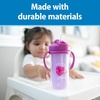 image:imageDr Browns Milestones Insulated Sippy Cup with Straw and Handles SpillProof Tumbler with Lid 2Pack Blue amp Green 10 oz300 mL BPA Free 12mGreen  Purple