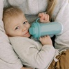 image:imageDr Browns Milestones Insulated Sippy Cup with Straw and Handles SpillProof Tumbler with Lid 2Pack Blue amp Green 10 oz300 mL BPA Free 12mGreenBlueGreenGreen