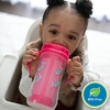 image:imageDr Browns Milestones Insulated Sippy Cup with Straw and Handles SpillProof Tumbler with Lid 2Pack Pink 10 oz300 mL BPA Free 12m2 Count Pack of 1