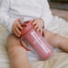 image:imageDr Browns Milestones Insulated Sippy Cup with Straw and Handles SpillProof Tumbler with Lid PinkCoral 10 oz300 mL BPAFree 12m 2PackPinkOrangeGreenGreen