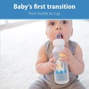 image:imageDr Browns Milestones Narrow Sippy Bottle 100 Silicone Soft Sippy Spout 8oz250mL 6m Lion1 Pack  Bunny