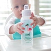 image:imageDr Browns Milestones Narrow Sippy Bottle 100 Silicone Soft Sippy Spout 8oz250mL 6m Lion1 Pack  Flamingo