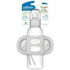 image:imageDr Browns Milestones Narrow Sippy Spout Bottle with 100 Silicone EasyGrip Handles and Soft Sippy Spout 8oz250mL Gray 1Pack 6m1 Pack  Gray