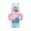 image:imageDr Browns Milestones Narrow Sippy Straw Bottle SpillProof with 100 Silicone Handles and Weighted Straw 8 oz250 mL Gray 6mPink  Pink