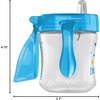 image:imageDr Browns Milestones Soft Spout Sippy Cup with Handles BPAFree Pink Bunny HeroBlue Star