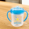 image:imageDr Browns Milestones Soft Spout Sippy Cup with Handles BPAFree Pink Bunny HeroBlue Star