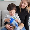 image:imageDr Browns Milestones Soft Spout Sippy Cup with Handles BPAFree Pink Bunny HeroBlue Tiger Hero