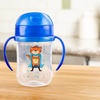 image:imageDr Browns Milestones Soft Spout Sippy Cup with Handles BPAFree Pink Bunny HeroBlue Tiger Hero