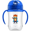 image:imageDr Browns Milestones Soft Spout Sippy Cup with Handles BPAFree Pink Bunny HeroBlue Tiger Hero