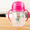image:imageDr Browns Milestones Soft Spout Sippy Cup with Handles BPAFree Pink Bunny HeroPink Bunny Hero
