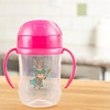 image:imageDr Browns Milestones Soft Spout Sippy Cup with Handles BPAFree Pink Bunny HeroPink Bunny Hero