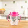 image:imageDr Browns Milestones Soft Spout Sippy Cup with Handles BPAFree Pink Bunny HeroPink Bunny Hero