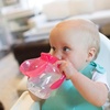 image:imageDr Browns Milestones Soft Spout Sippy Cup with Handles BPAFree Pink Bunny HeroPink Rainbow