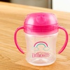 image:imageDr Browns Milestones Soft Spout Sippy Cup with Handles BPAFree Pink Bunny HeroPink Rainbow