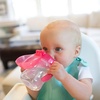 image:imageDr Browns Milestones Soft Spout Sippy Cup with Handles BPAFree Pink Bunny HeroPink Rainbow