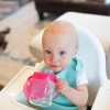 image:imageDr Browns Milestones Soft Spout Sippy Cup with Handles BPAFree Pink Bunny HeroPink Rainbow