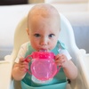 image:imageDr Browns Milestones Soft Spout Sippy Cup with Handles BPAFree Pink Bunny HeroPink Rainbow