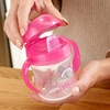 image:imageDr Browns Milestones Soft Spout Sippy Cup with Handles BPAFree Pink Bunny HeroPink Rainbow