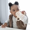 image:imageDr Browns Milestones WideNeck Sippy Spout Bottle with 100 Silicone Handles EasyGrip Handles with Soft Sippy Spout 9oz270mL LightPink amp Ecru 2Pack 6mEcruLightPink