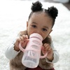 image:imageDr Browns Milestones WideNeck Sippy Spout Bottle with 100 Silicone Handles EasyGrip Handles with Soft Sippy Spout 9oz270mL LightPink amp Ecru 2Pack 6mEcruLightPink