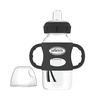 image:imageDr Browns Milestones WideNeck Sippy Spout Bottle with 100 Silicone Handles EasyGrip Handles with Soft Sippy Spout 9oz270mL LightPink amp Ecru 2Pack 6mEcruBlack