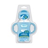 image:imageDr Browns Milestones WideNeck Sippy Straw Bottle with 100 Silicone Handles and Weighted Straw 9 oz270 mL Blue 6mBlue