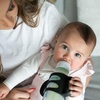 image:imageDr Browns Narrow Baby Bottle Handles 100 Silicone Easy Grip Removable Handles for Bottle to Sippy Cup Transition BlackEcruPink 3Pack 4mBlack