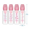 image:imageDr Browns Natural Flow AntiColic Options Narrow Baby Bottle Blue Nature 8 oz250 mL with Level 1 Slow Flow Nipples 0m 4 PackPink Floral  8 oz  4 Pack