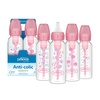 image:imageDr Browns Natural Flow AntiColic Options Narrow Baby Bottle Blue Nature 8 oz250 mL with Level 1 Slow Flow Nipples 0m 4 PackPink Floral  8 oz  4 Pack