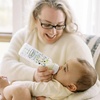 image:imageDr Browns Natural Flow AntiColic Options Narrow Baby Bottle Frog and Pig 8 oz250 mL with Level 1 Slow Flow Nipple BPAFree 0m 2Pack2Pack  Pig  Frog