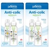image:imageDr Browns Natural Flow AntiColic Options Narrow Baby Bottle Frog and Pig 8 oz250 mL with Level 1 Slow Flow Nipple BPAFree 0m 2Pack4Pack  Bear  Owl  Pig   Frog