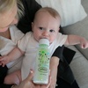 image:imageDr Browns Natural Flow AntiColic Options Narrow Baby Bottle Frog and Pig 8 oz250 mL with Level 1 Slow Flow Nipple BPAFree 0m 2PackOrange  Grenn Pig  Frog