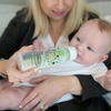 image:imageDr Browns Natural Flow AntiColic Options Narrow Baby Bottle Frog and Pig 8 oz250 mL with Level 1 Slow Flow Nipple BPAFree 0m 2PackOrange  Grenn Pig  Frog