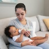 image:imageDr Browns Natural Flow AntiColic Options Narrow Baby Bottle Frog and Pig 8 oz250 mL with Level 1 Slow Flow Nipple BPAFree 0m 2PackPink  Blue Bear  Owl