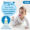 image:imageDr Browns Natural Flow AntiColic Options Narrow Breast to Bottle Pump amp Store Feeding Set with Slow Flow Nipples Baby Bottle Travel Caps and 100 Silicone HappyPaci OnePiece Pacifier BluePink  Breast to Bottle Feeding Set