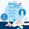 image:imageDr Browns Natural Flow AntiColic OptionsNarrow 8oz250mL Baby Bottle  Lovey Gift Set with Level 1 Slow Flow Nipples Pink8 oz  Clear with Lovey Unicorn