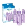 image:imageDr Browns Natural Flow AntiColic OptionsNarrow 8oz250mL Baby Bottle  Lovey Gift Set with Level 1 Slow Flow Nipples Pink8 oz  Lavender