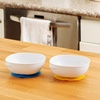 image:imageDr Browns NoSlip Strong Suction Bowls for Babies and Toddlers Baby Led Feeding 2Pack BPA Free 4mWhite